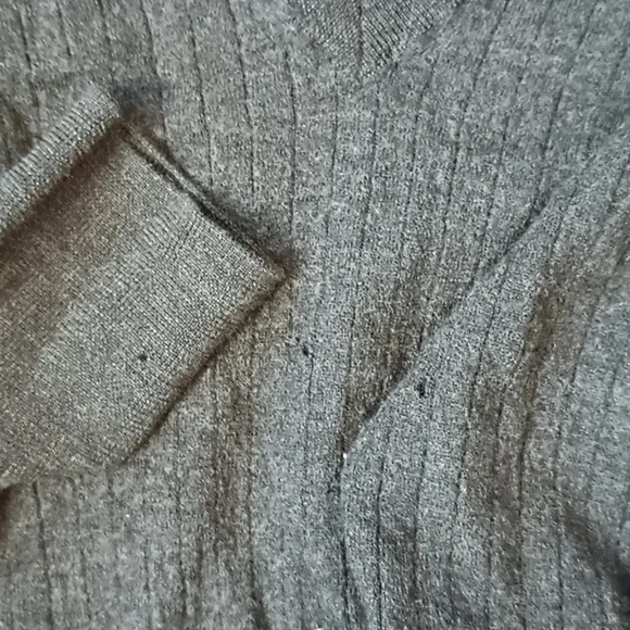 IRO Grey Merino Wool 3/4 Sleeve Sweater PP - Picture 4 of 6